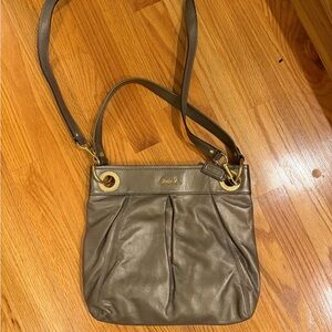 Coach Tan Leather Shoulder Bag
